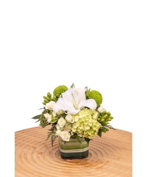 画像1: エメラルド(花器付き) (1)