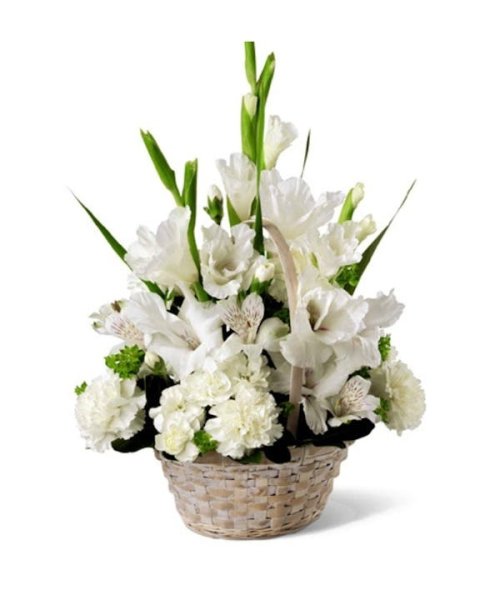 画像1: カナダ ギフト｜エターナルアフェクションバスケット(お悔やみ） (1)